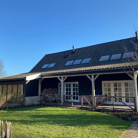 De Porrel Polsbroek Unit Met Prive Jacuzzi, Spa En Sauna Exteriör bild