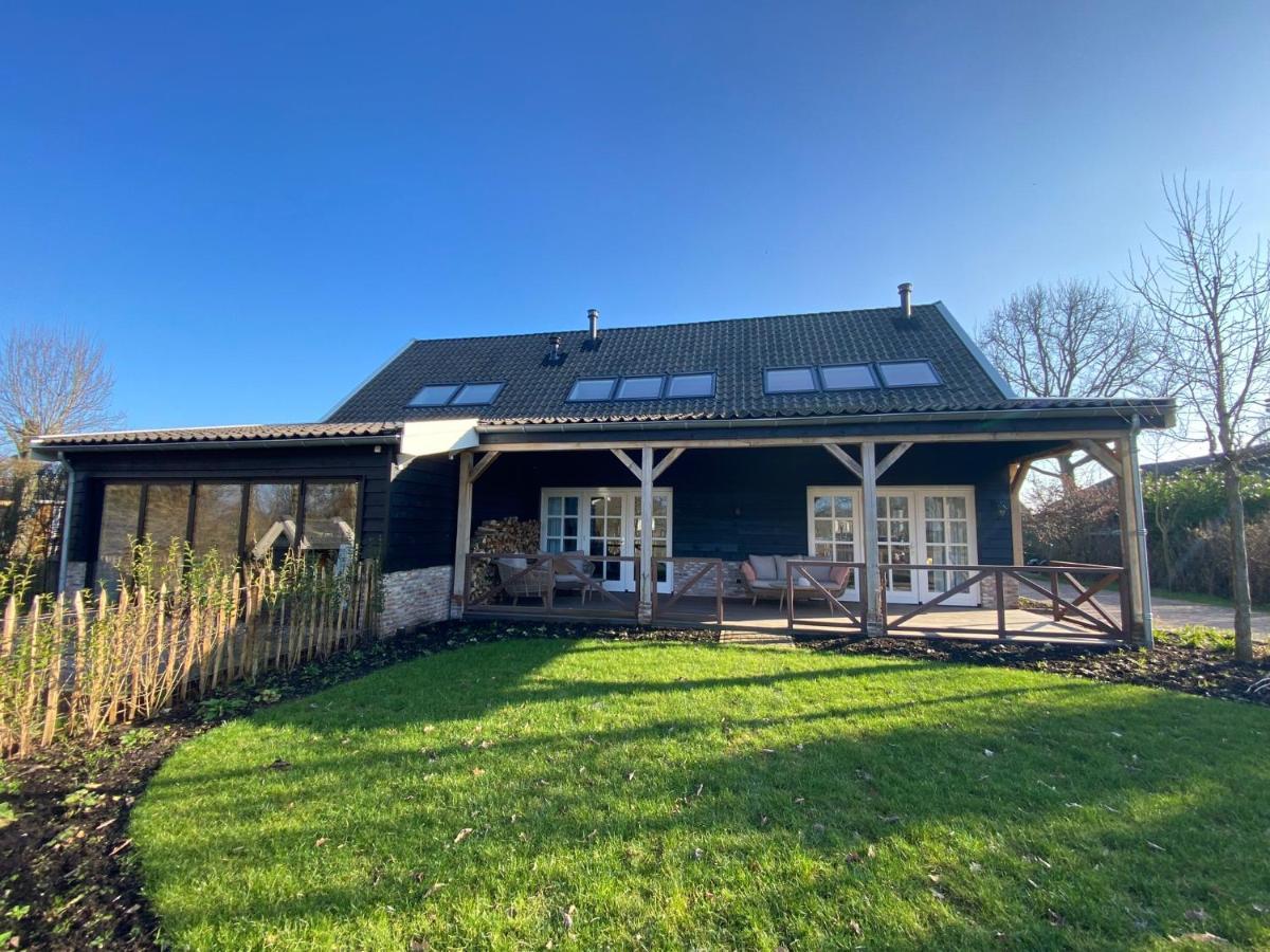 De Porrel Polsbroek Unit Met Prive Jacuzzi, Spa En Sauna Exteriör bild